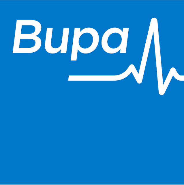 Bupa-Logo Image showcasing 32SmileDesign's acceptance of various payment options, including private health insurance such as Bupa.
